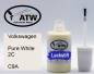 Preview: Volkswagen, Pure White 2C, C9A: 20ml Lackstift, von ATW Autoteile West.